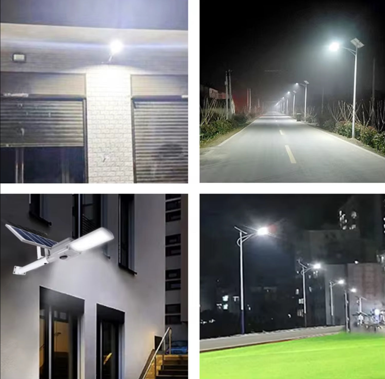 Lámpara Solar LED 600W – 78,000 lúmenes | Control de Luz, Tiempo y Remoto