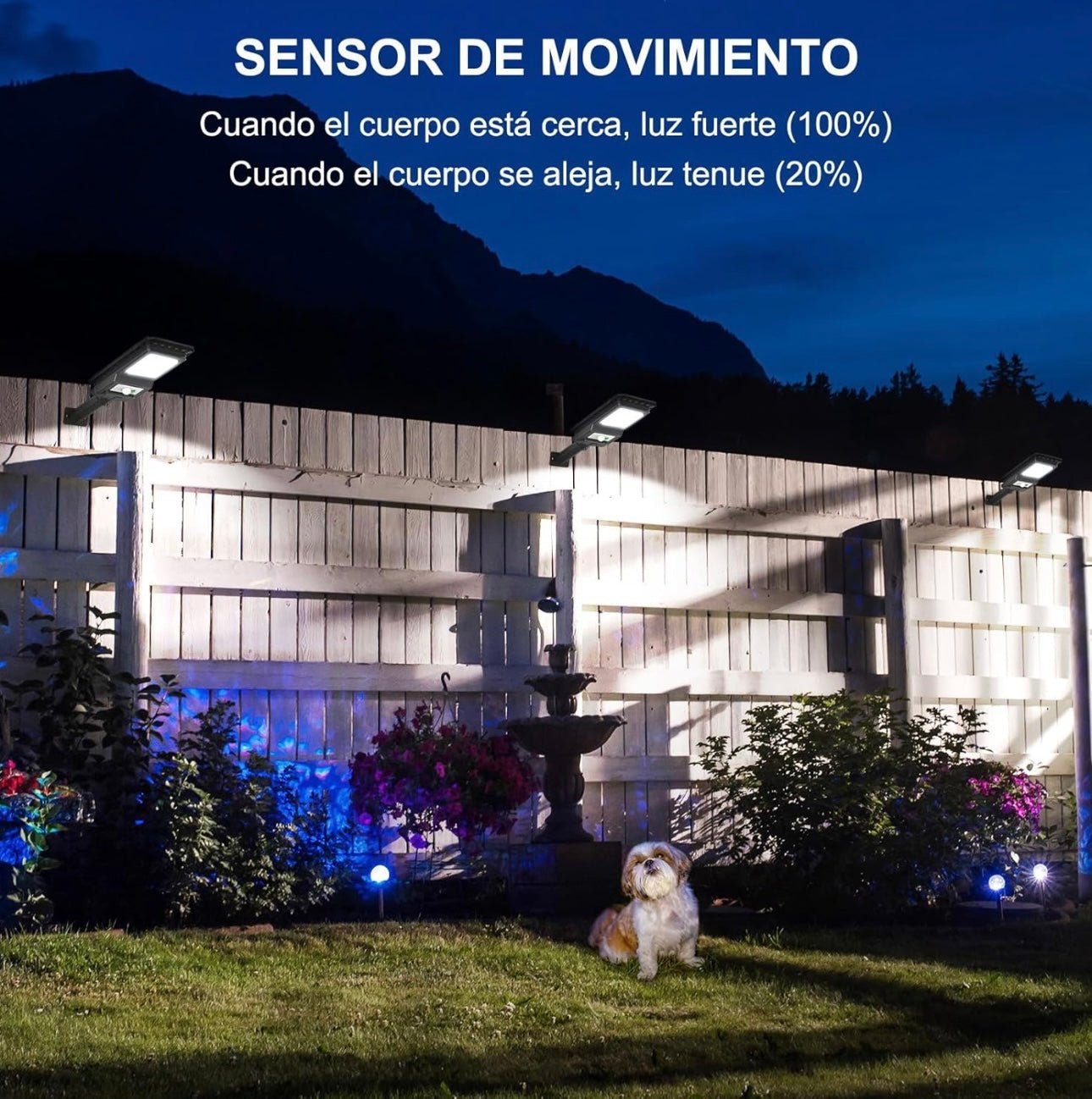 Foco Solar LED 80W con Sensor – lámpara solar exterior resistente al agua | LED Solar Puerto RicoFoco Solar LED 300W con Sensor – lámpara solar potente exterior con control remoto | LED So
